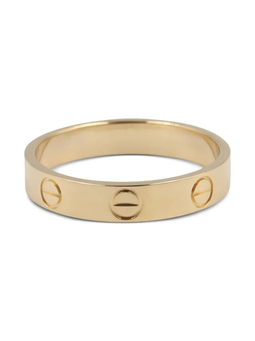 Pre-owned Cartier 18k Yellow Gold Mini Love Ring