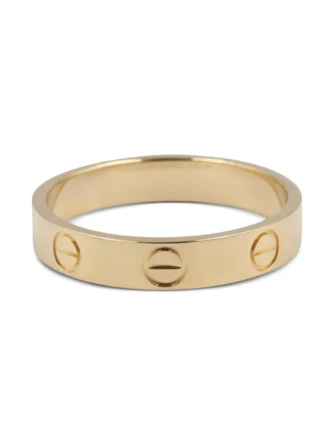 Cartier 18K yellow gold mini Love ring