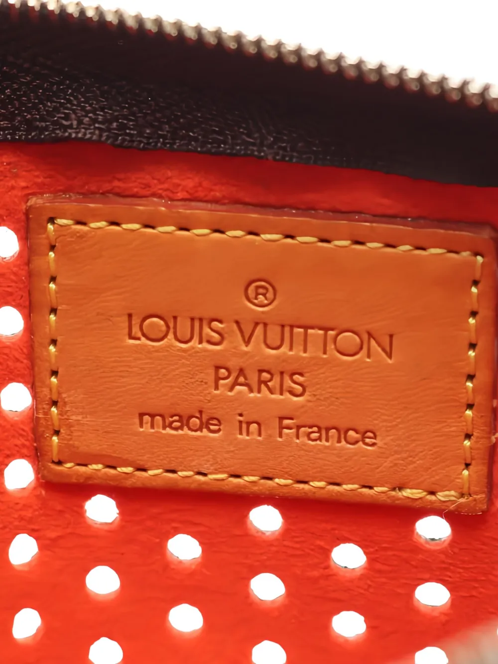 Pre-owned Louis Vuitton Pochette Plat Wallet In Brown