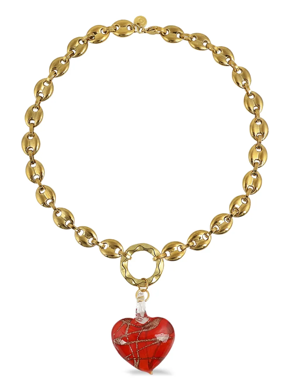 MAYOL Heart of Glass necklace - Goud