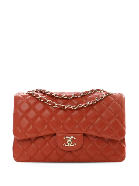 CHANEL Pre-Owned 2021-2025 Jumbo Classic Lambskin Double Flap shoulder bag
