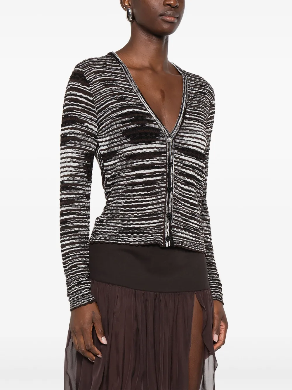 Missoni Gestreept vest Zwart