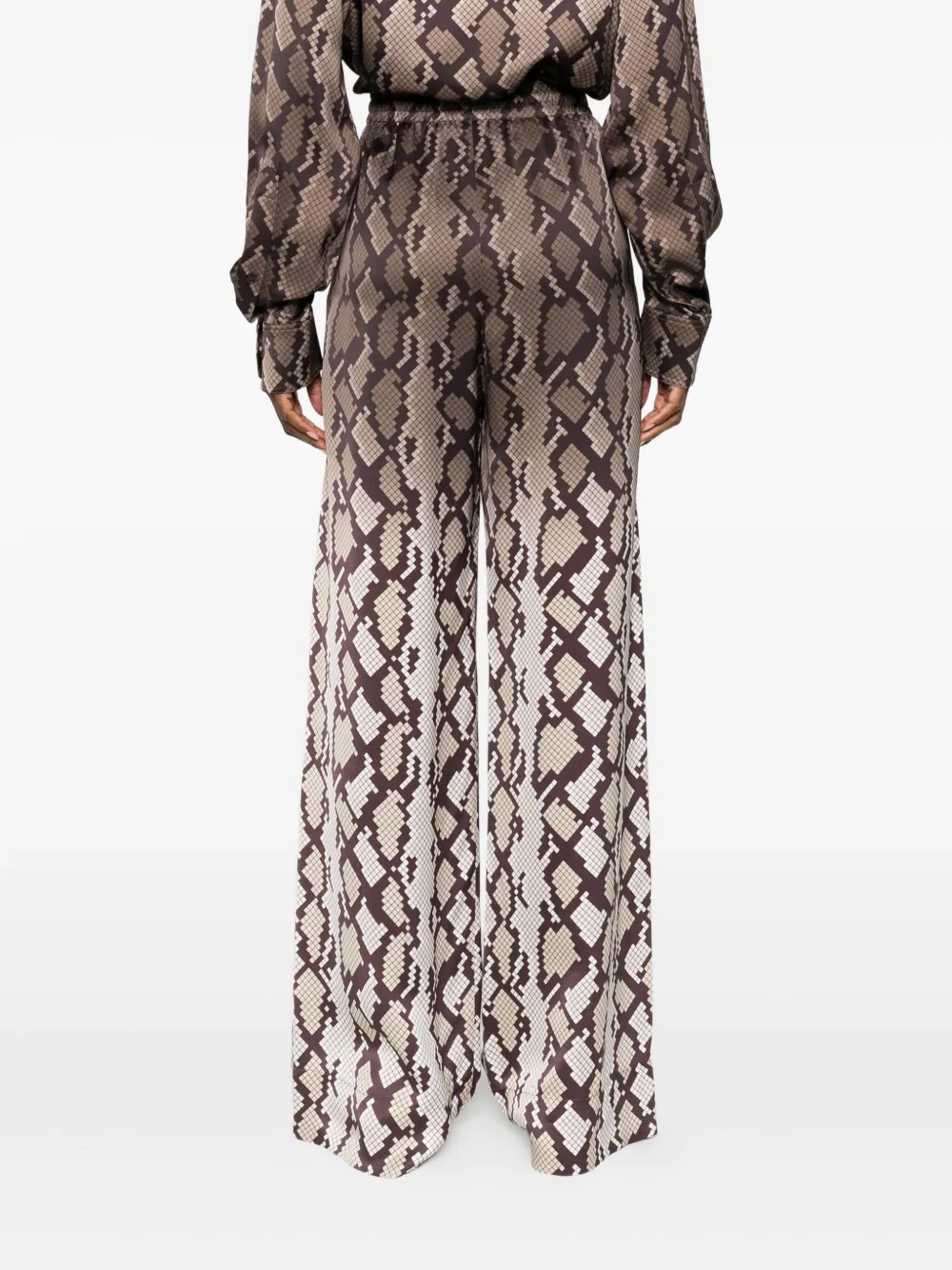 Stella McCartney Broek met patroon Bruin