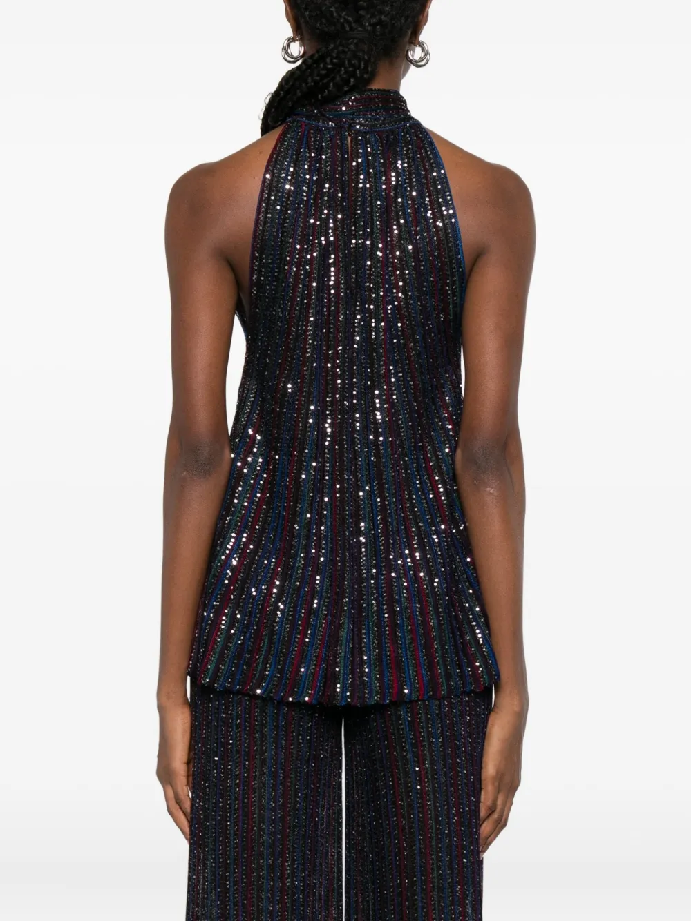 Missoni Striped Top in Multicolour, view 4