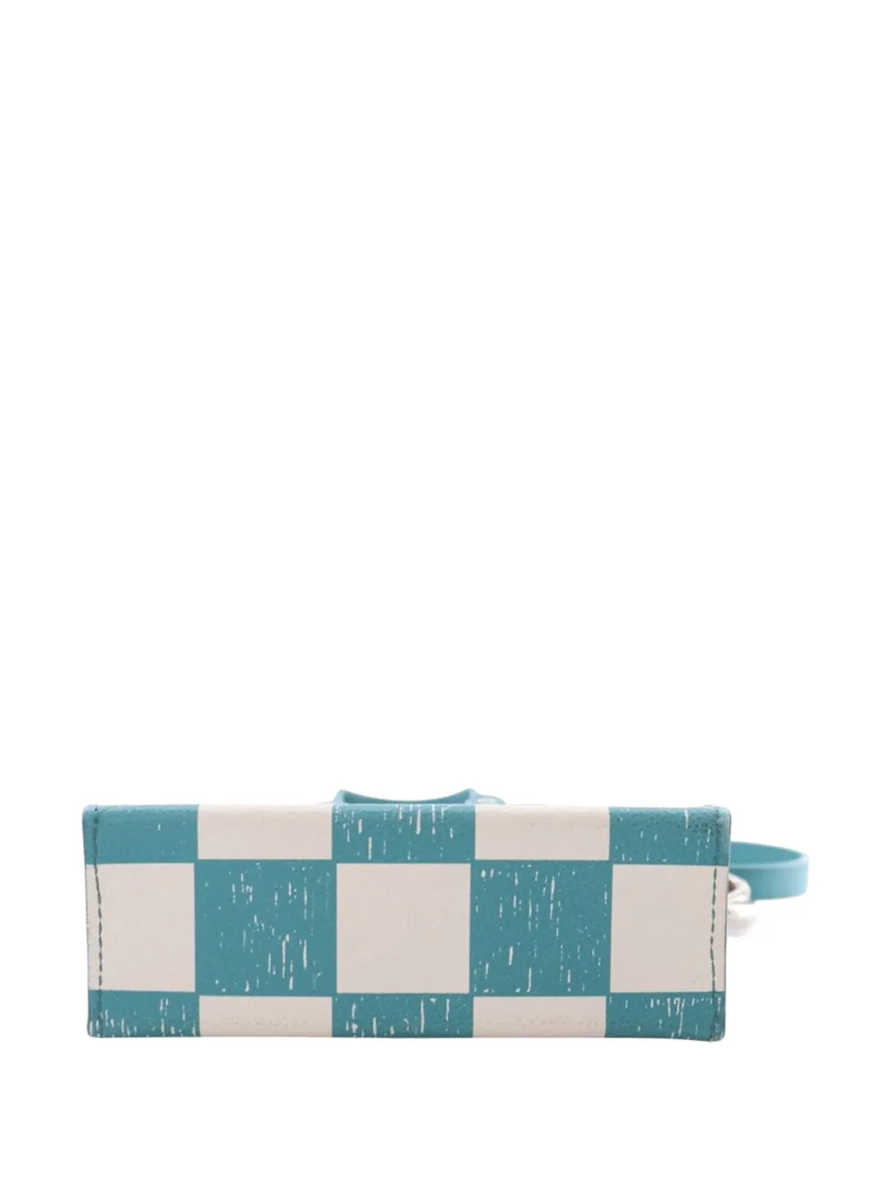 Pre-owned Louis Vuitton 2021-2025 Damier Checkerboard Sac Plat Xs Satchel In Blue