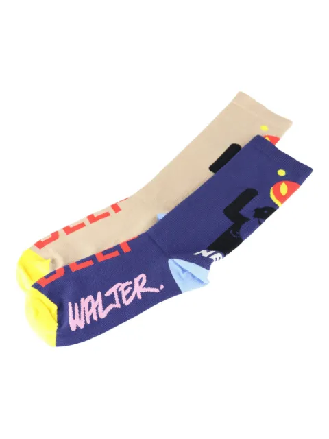 Walter Van Beirendonck calcetines Beep Beep