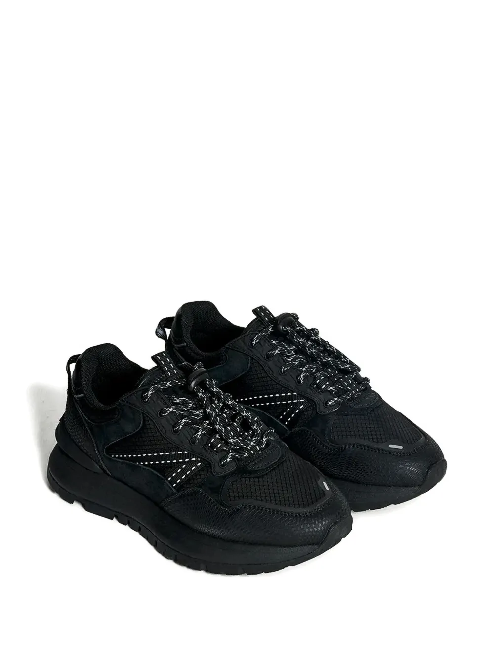 Hoff City Off Road textured panelled sneakers - Zwart
