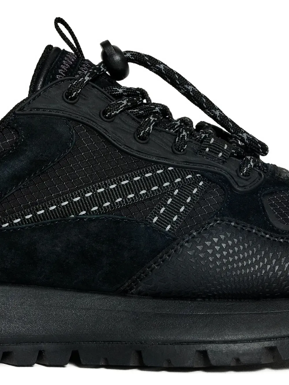 Hoff City Off Road sneakers met textuur en vlakken Zwart