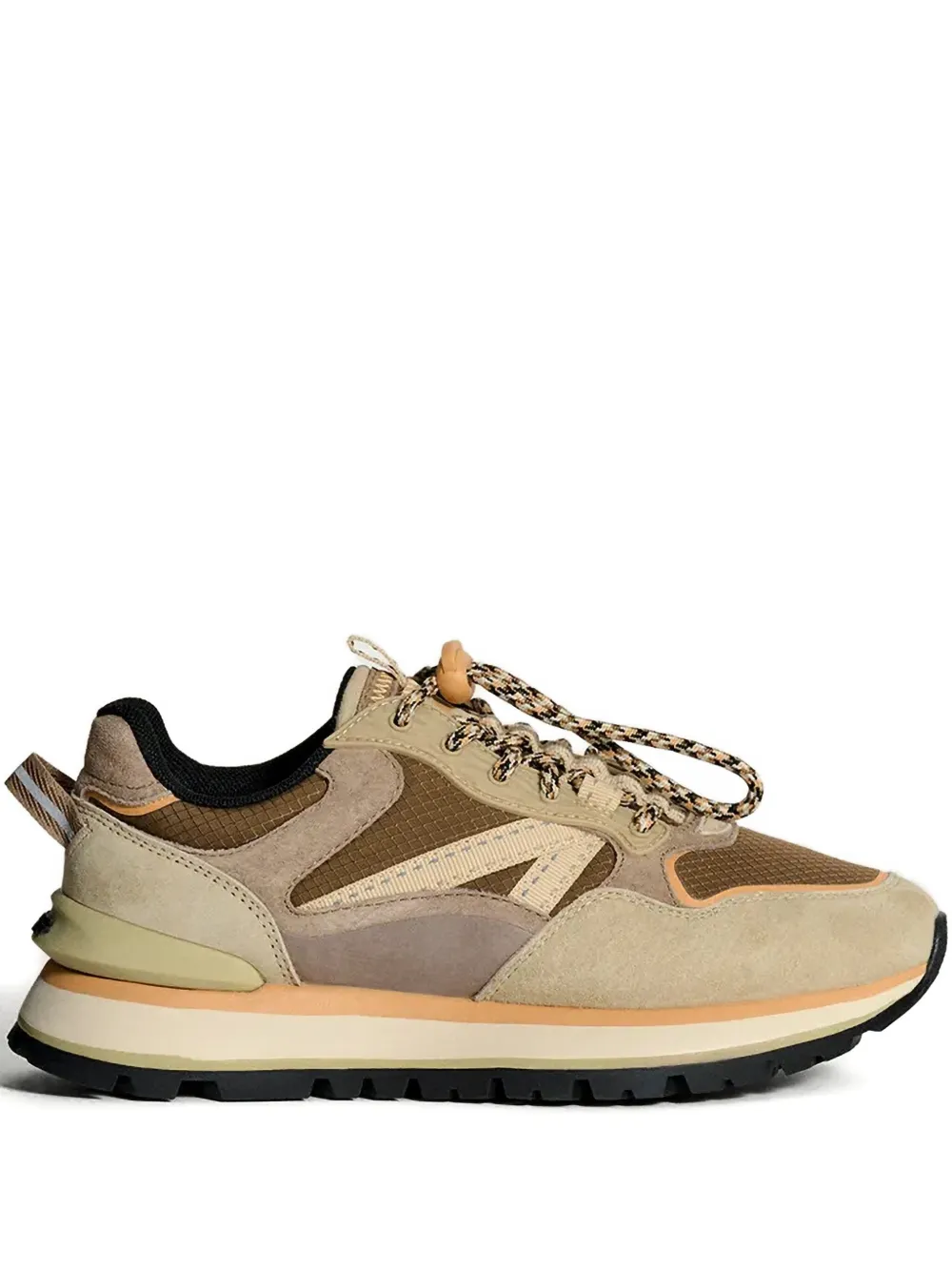 Hoff City Off Road patterned laces sneakers | Neutrals | Image 1