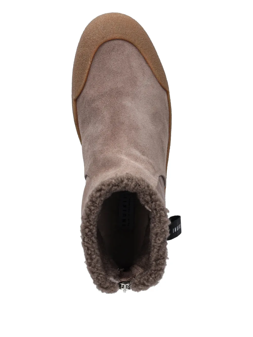 Inuikii Cortina Zip-fastening Boots In Brown