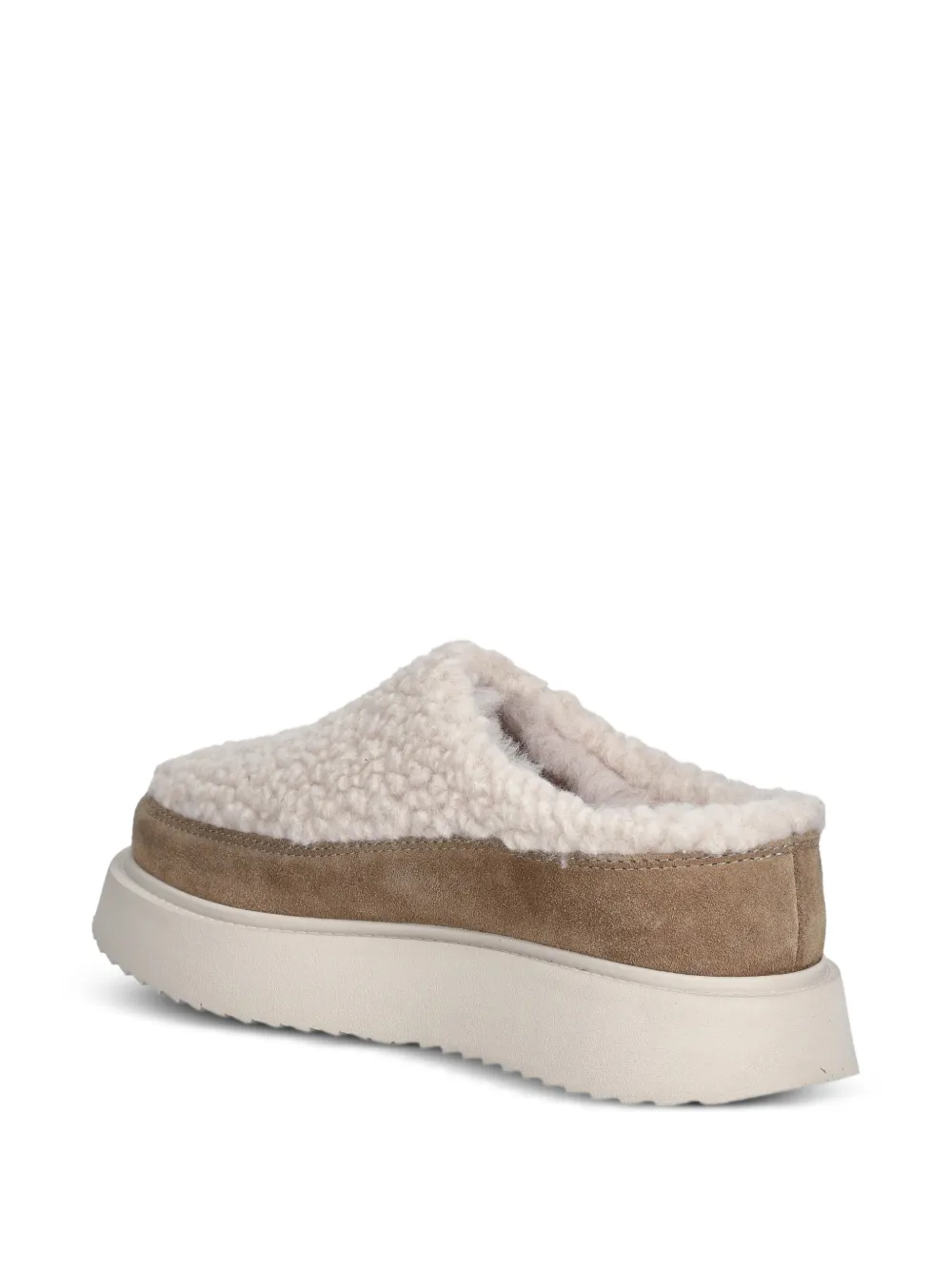  Inuikii Curly Micro Slippers - White 