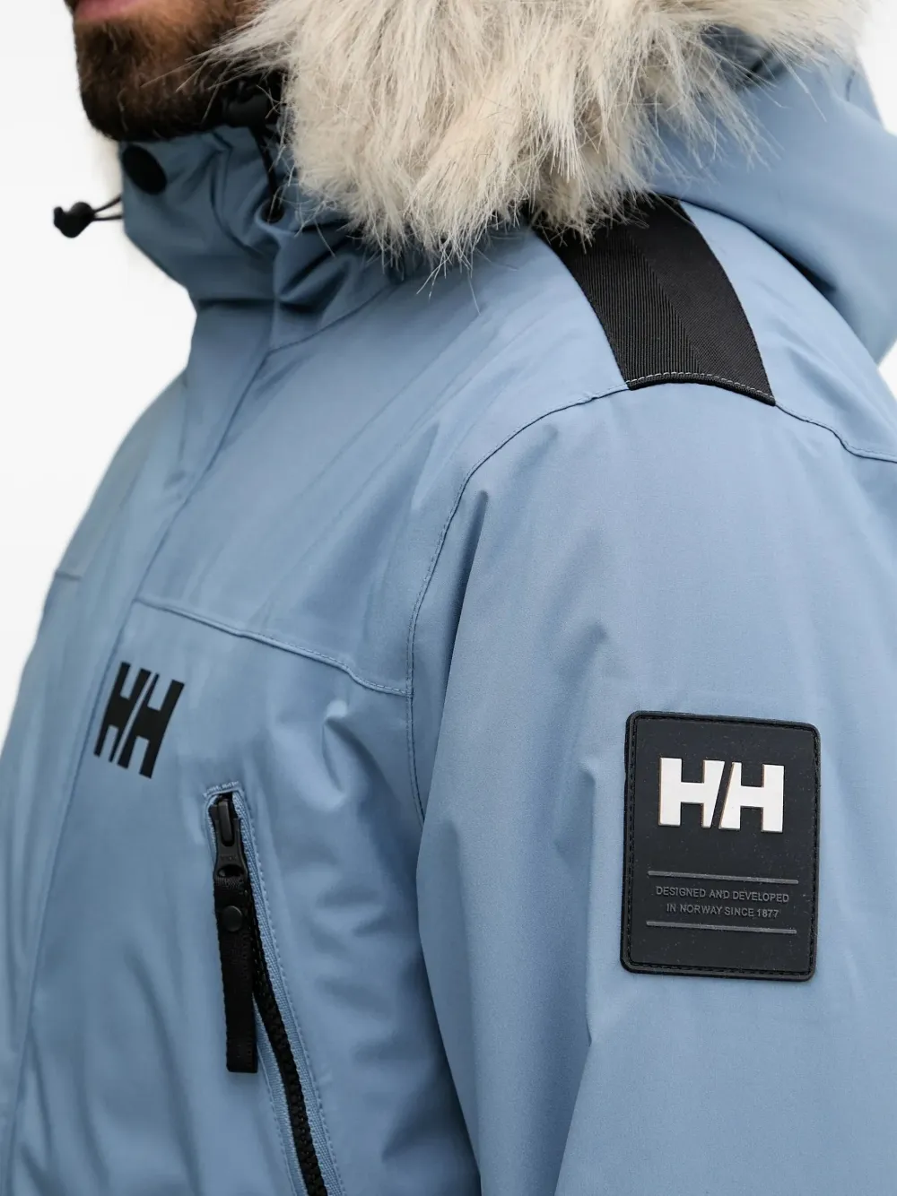 Helly Hansen Reine parka met capuchon Blauw