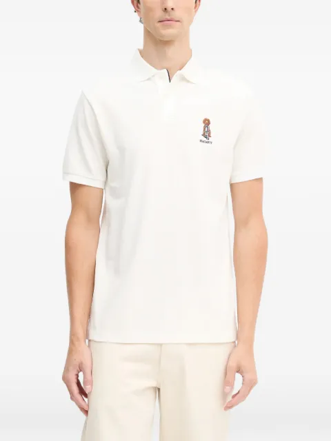 Hackett London embroidered-logo polo shirt