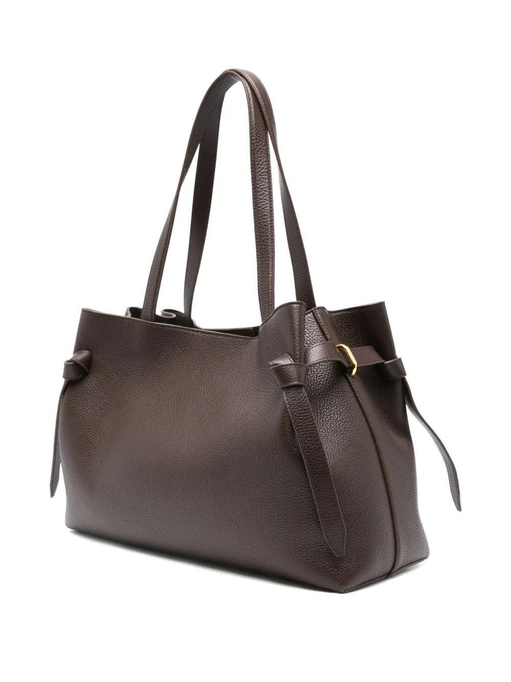Yuzefi Knot-detail Tote Bag In Brown