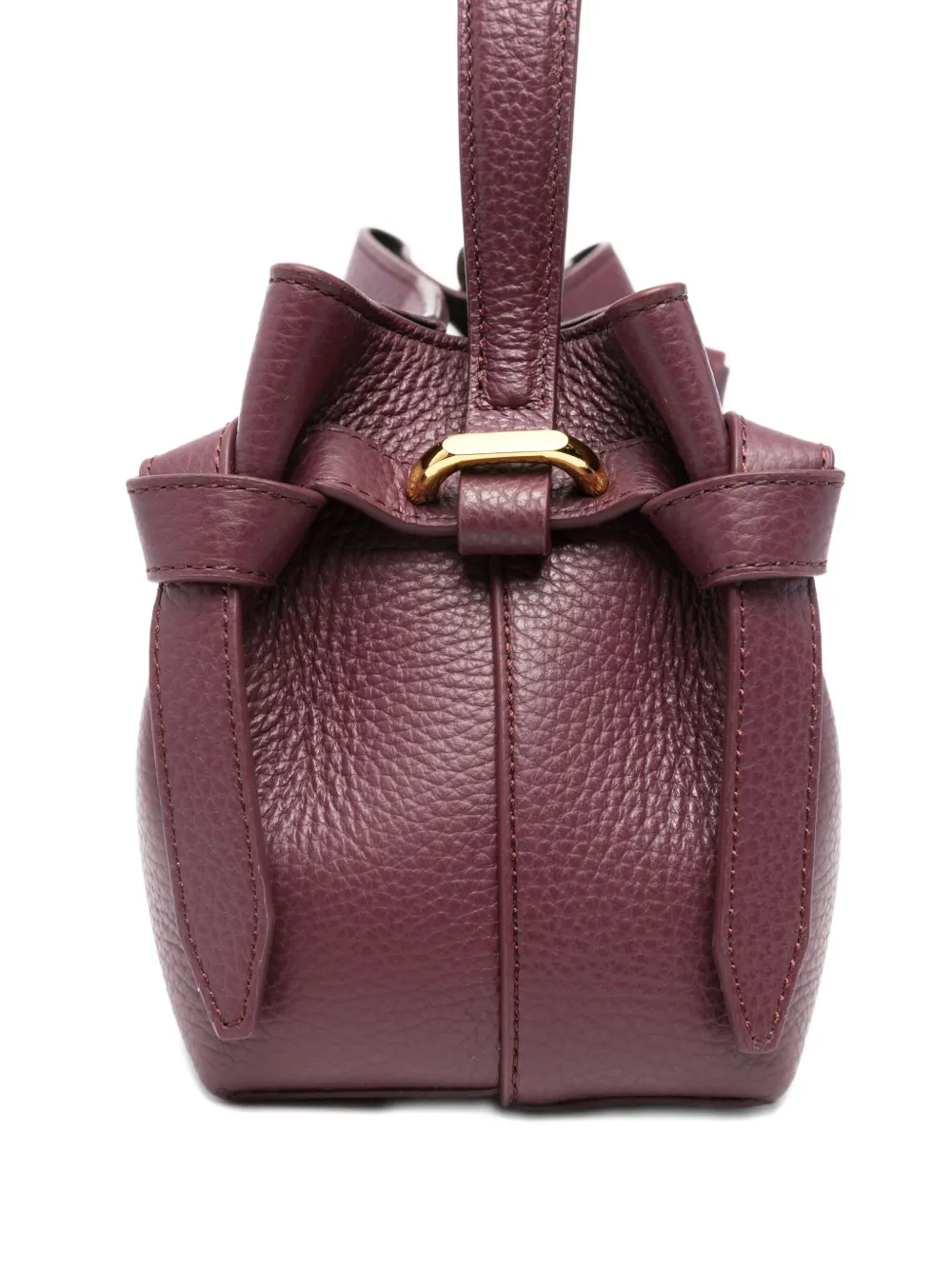 Yuzefi Gyoza Shoulder Bag In Burgundy