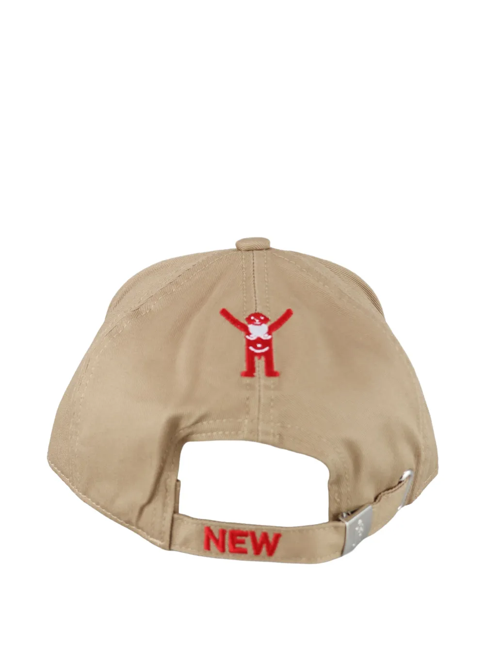 Walter Van Beirendonck W-appliqué Cap In Brown