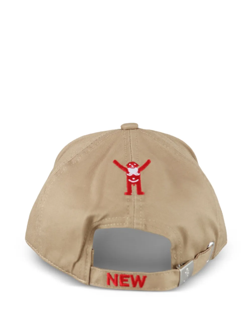 Walter Van Beirendonck Pet met W-applicatie Bruin
