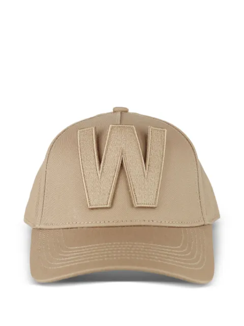Walter Van Beirendonck gorra con aplique W