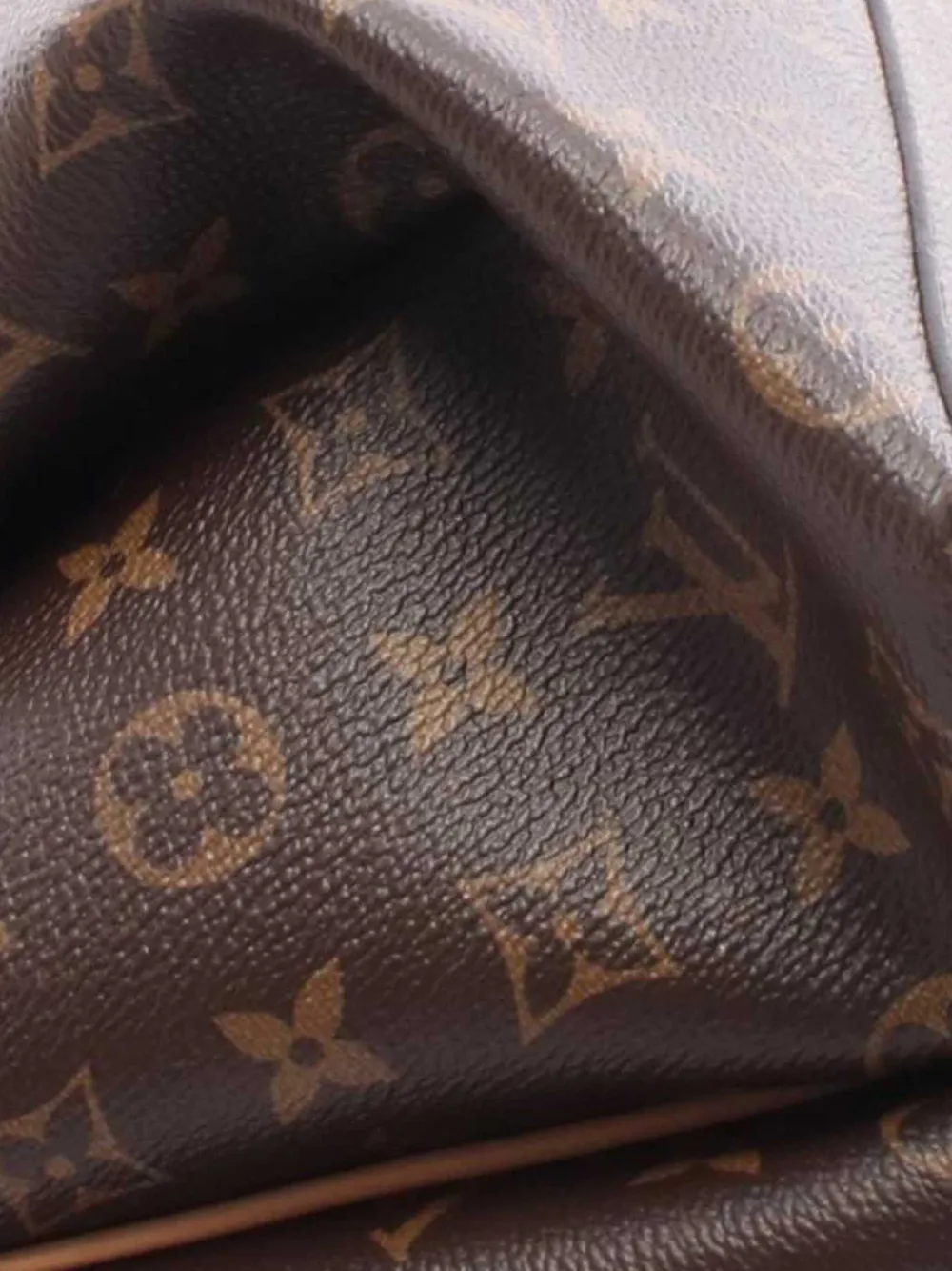 Pre-owned Louis Vuitton 2019 Monogram Rivoli Mm Satchel In Brown