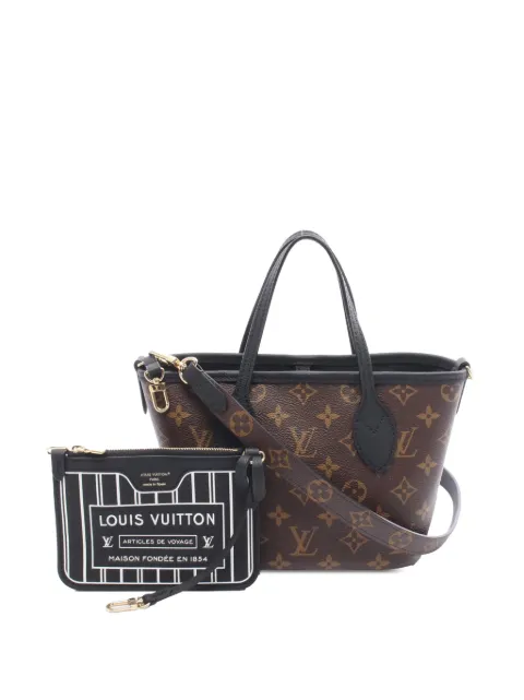 Louis Vuitton Pre-Owned 2021-2025 Monogram Neverfull Bandouliere Inside Out BB satchel