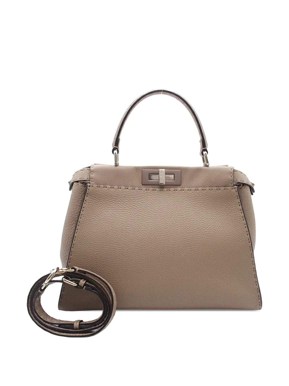 Fendi Pre-Owned 2000-2010 Medium Leather Selleria Peekaboo Iconic Fendi Pre-Owned 2000-2010 Medium Leather Selleria Peekaboo Iconic