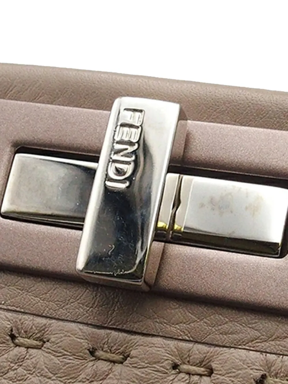 Fendi Pre-Owned 2000-2010 Medium Leather Selleria Peekaboo Iconic satchel | Pre-Owned | Image 2