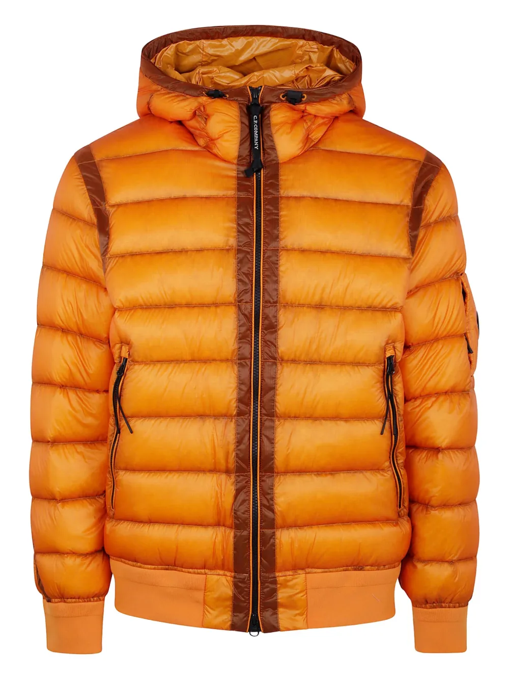 C.P. Company D.D. Shell hooded down jacket | Orange | Image 1
