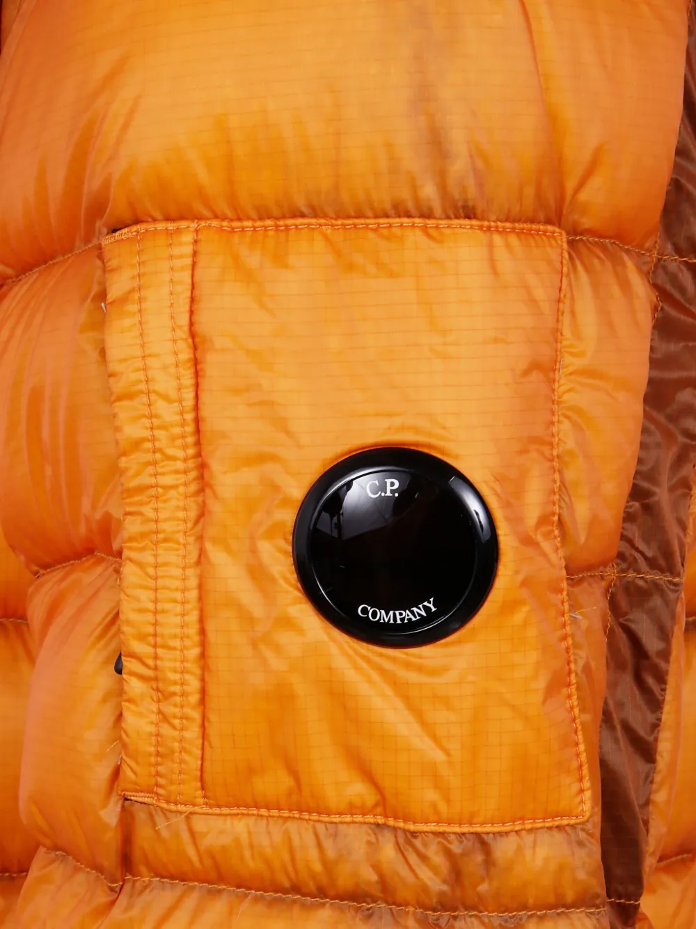 C.P. Company D.D. Shell donsjack met capuchon Oranje