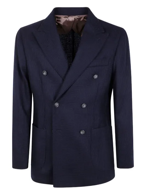 Barba double-breasted blazer