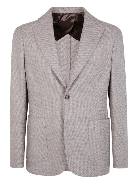 Barba Bactive Mono textured blazer