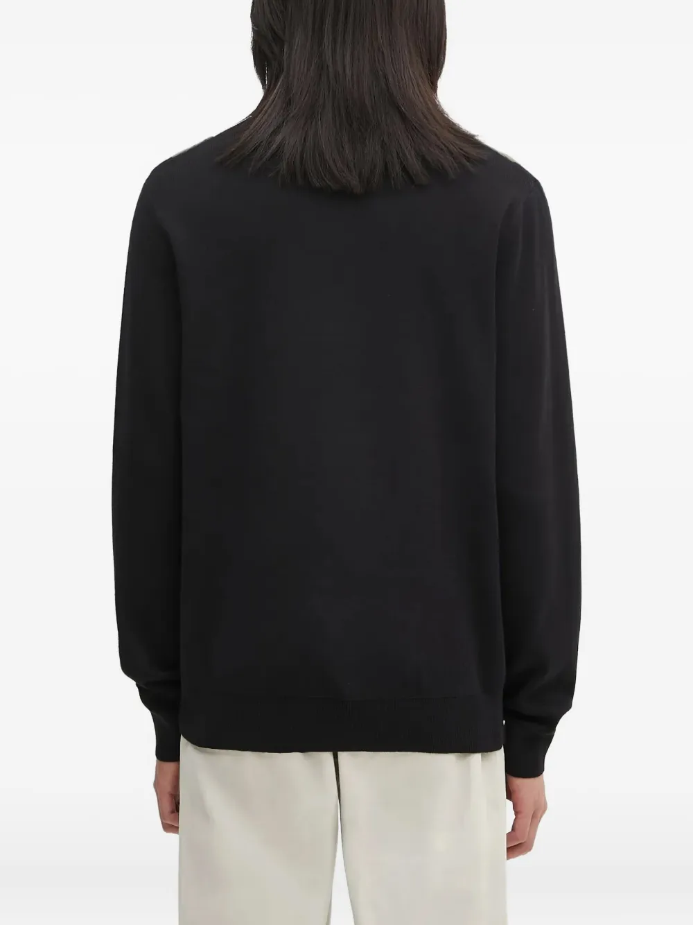 Fred Perry Poloshirt met gestreepte details Zwart