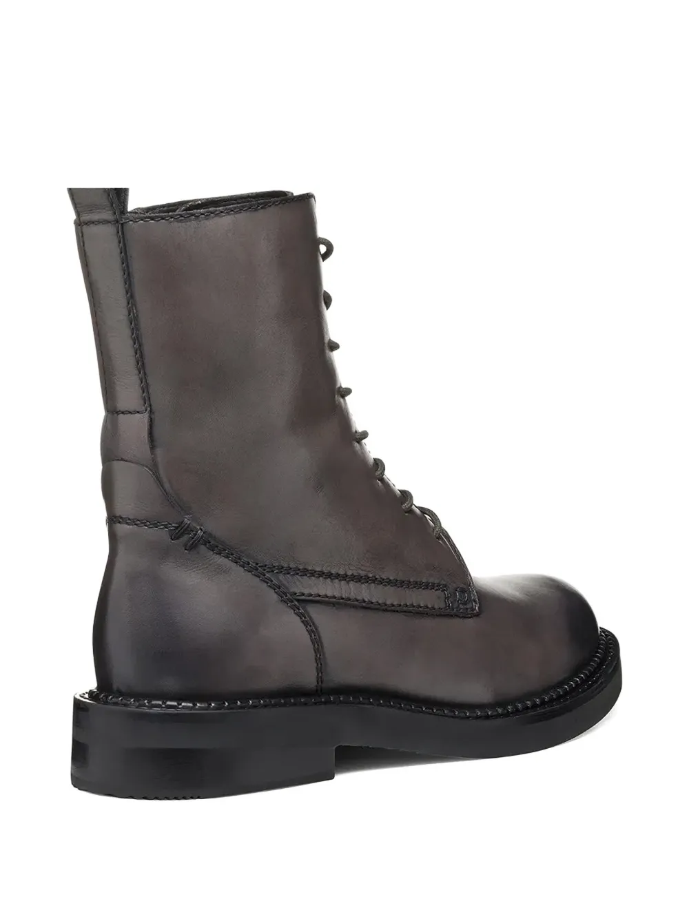 Geox 35mm Serilda Lace-up Fastening Boots In Gray