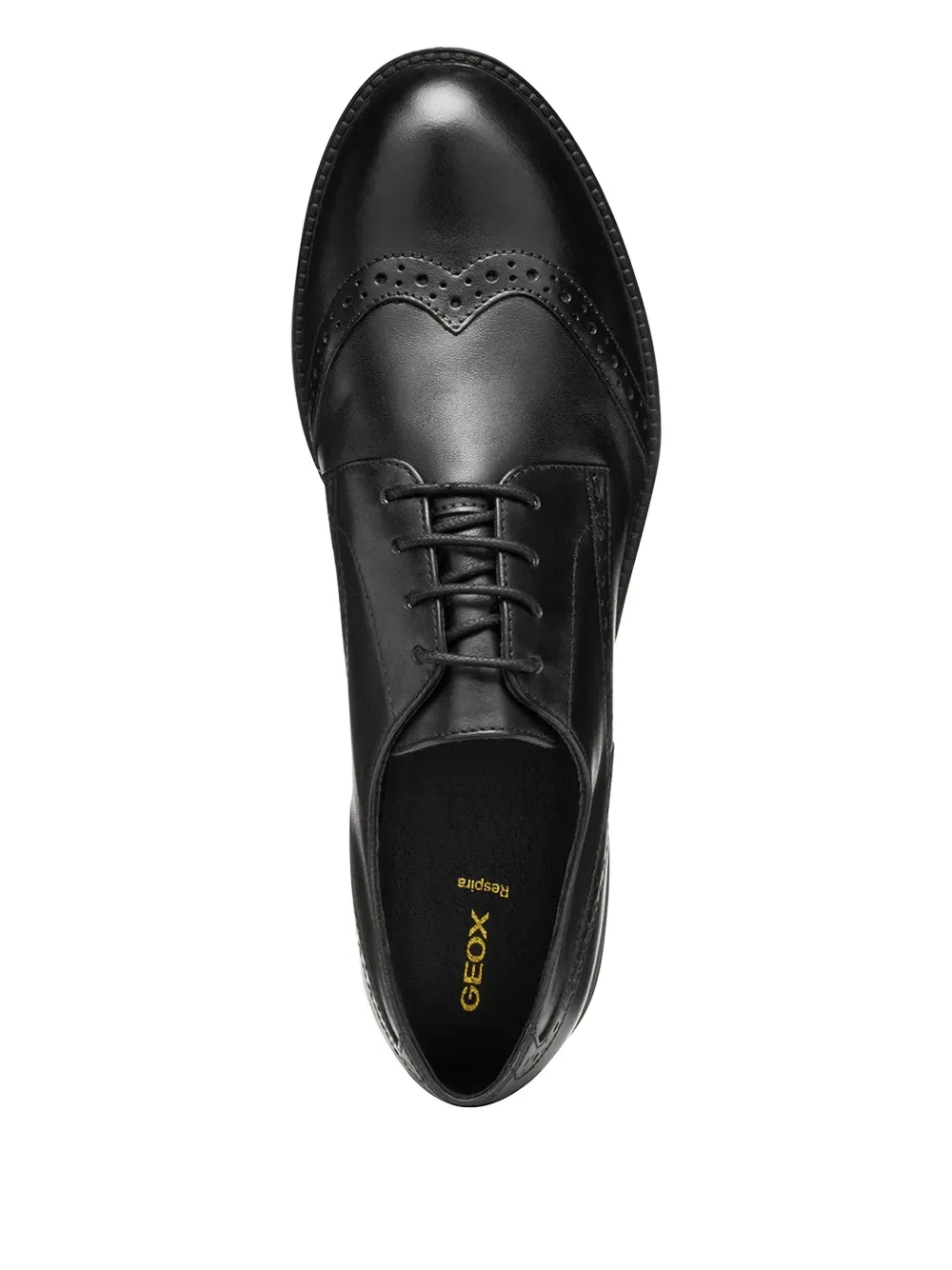 Geox Lace-up Fastening Brogues Shoes In Multi