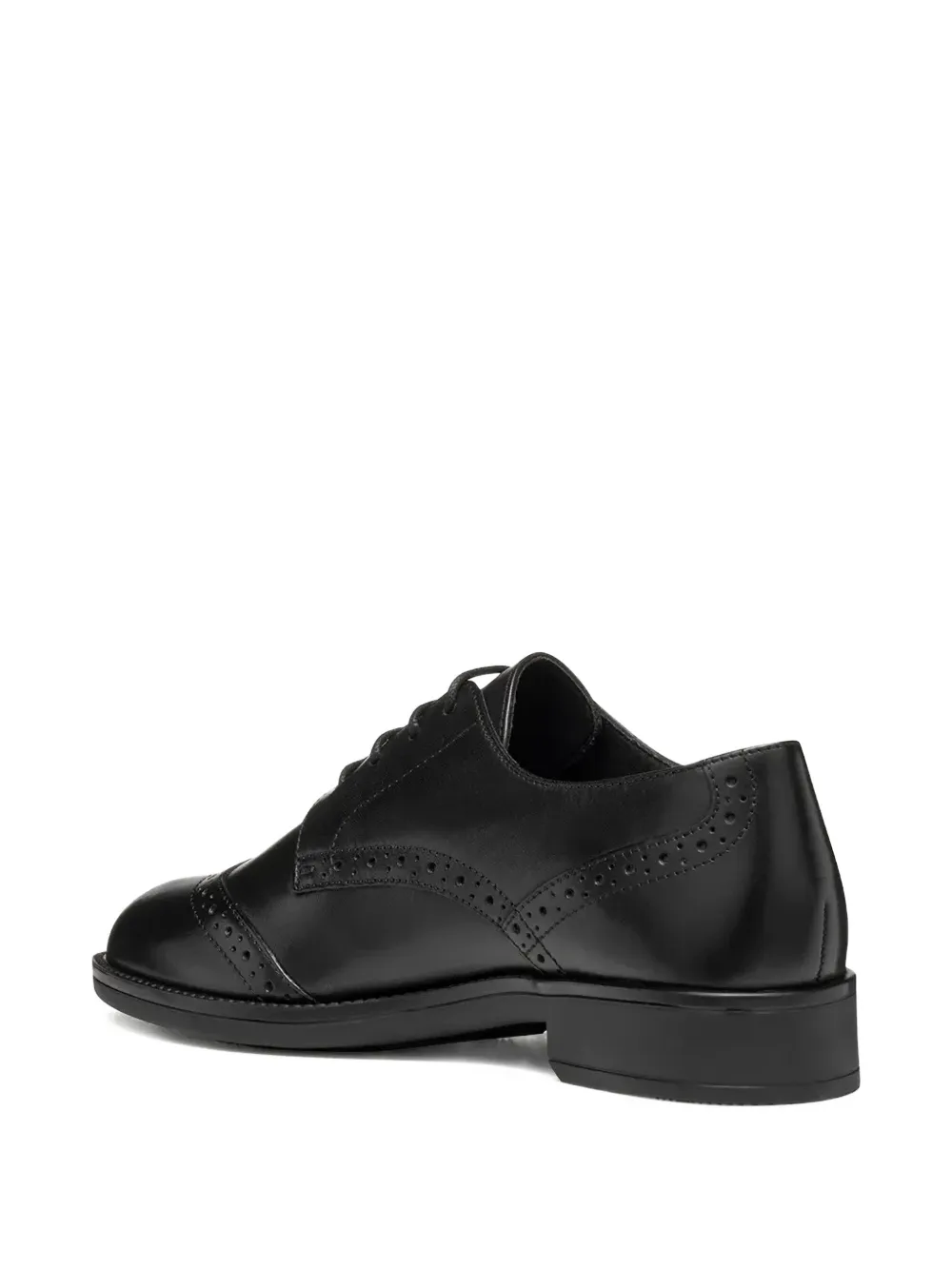 Geox Lace-up Fastening Brogues Shoes In Multi