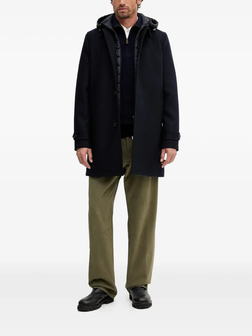 Geox single-breasted coat | Pardessus | Image 2