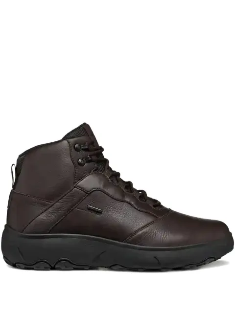 Geox lace-up leather boots