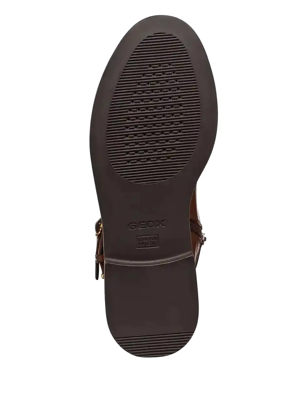 Geox 35mm Serilda buckled knee-high boots Bruin