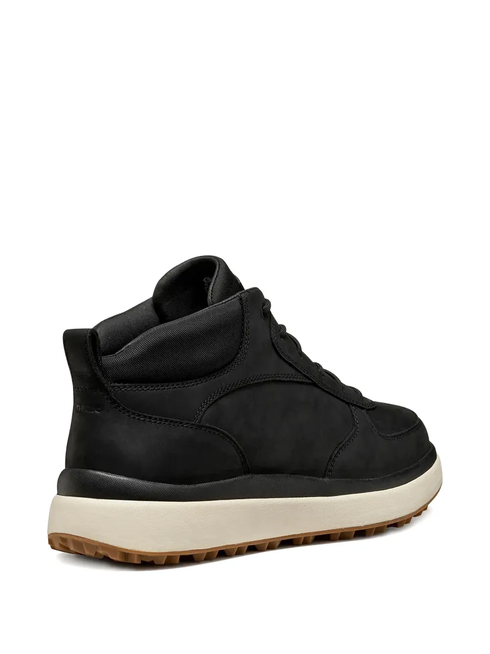 Geox Granito + Grip Lace-up Fastening Boots In Black