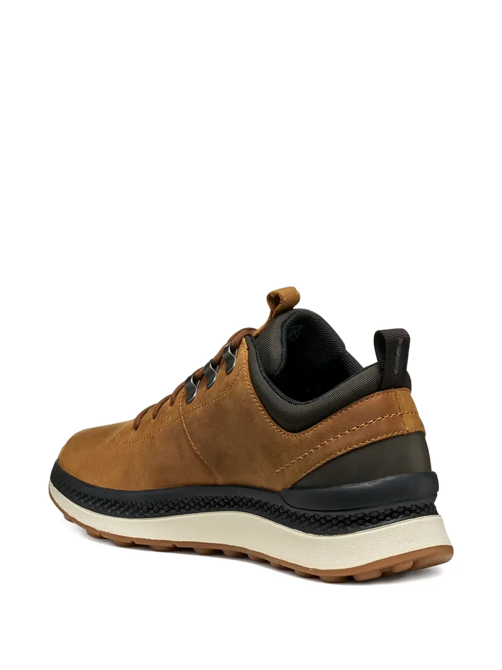 Geox Spherica Actif X2 sneakers met veters Bruin