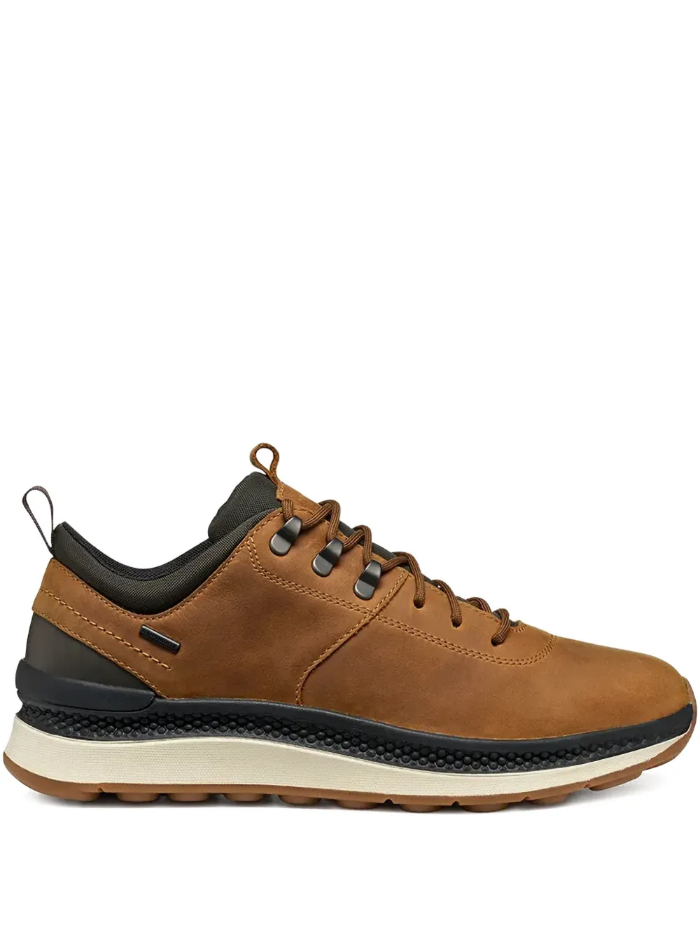 Geox Spherica Actif X2 sneakers met veters Bruin