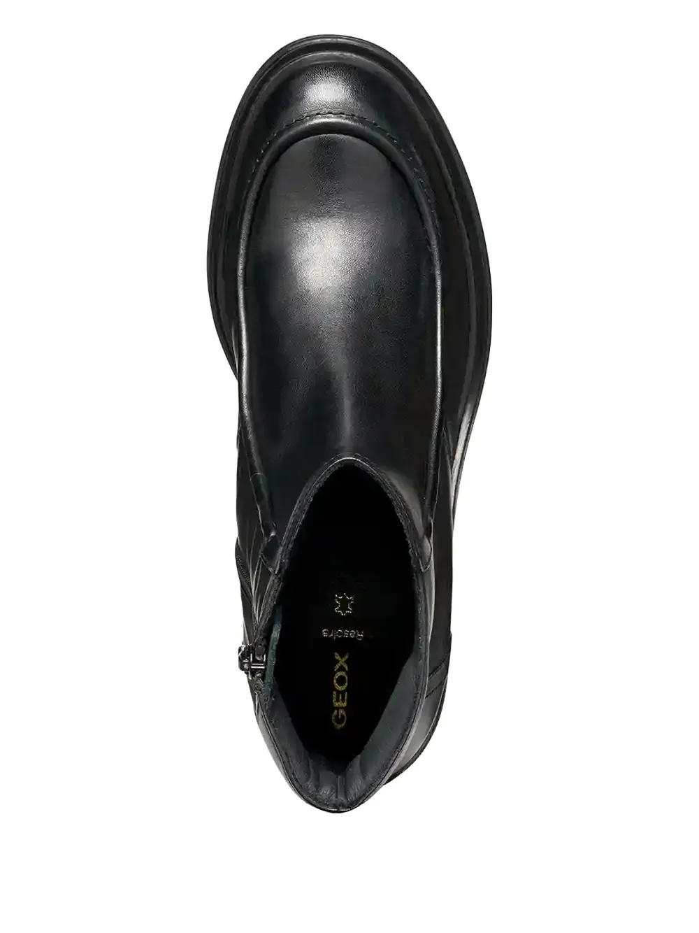 Geox Block-heel Ankle Boots In Black