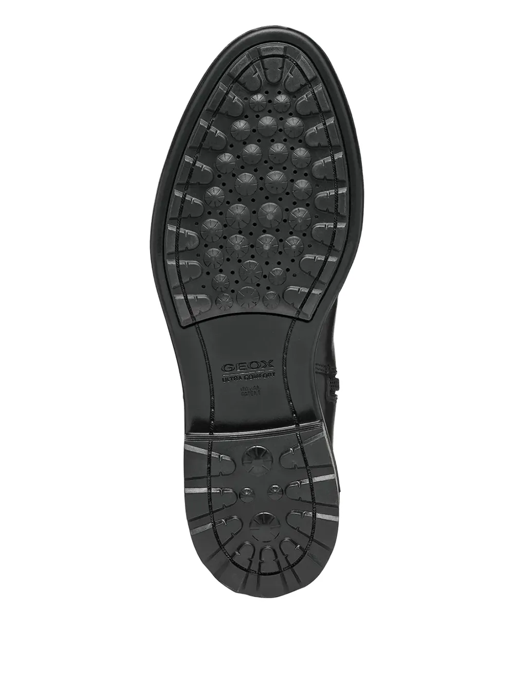 Geox 40mm Walk Pleasure buckled knee-high boots Zwart