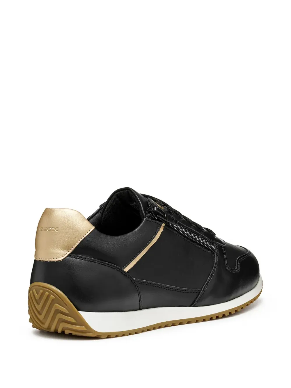 Geox Sneakers met ritssluiting Zwart