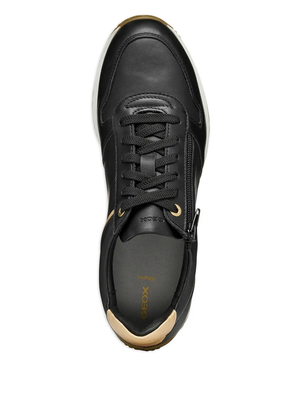 Geox Sneakers met ritssluiting Zwart