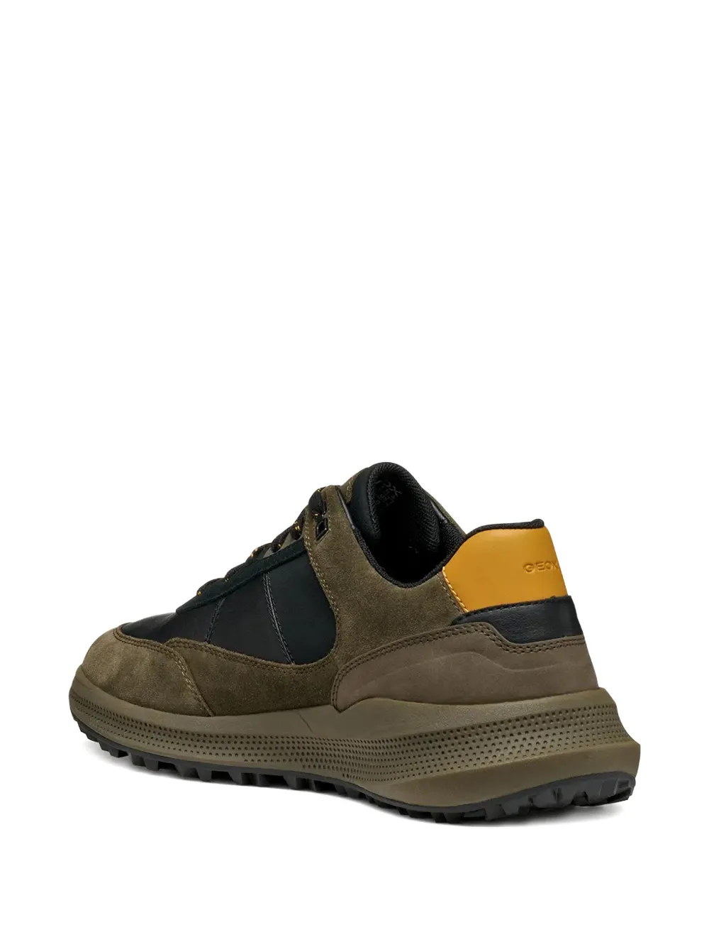 Geox Pg1x Lace-up Fastening Sneakers In Green