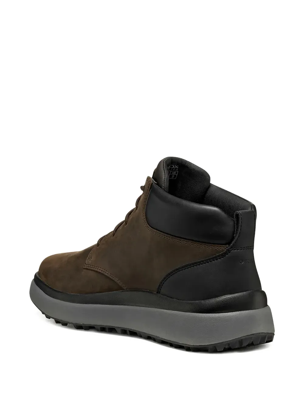 Geox Lace-up Fastening Boots In Brown