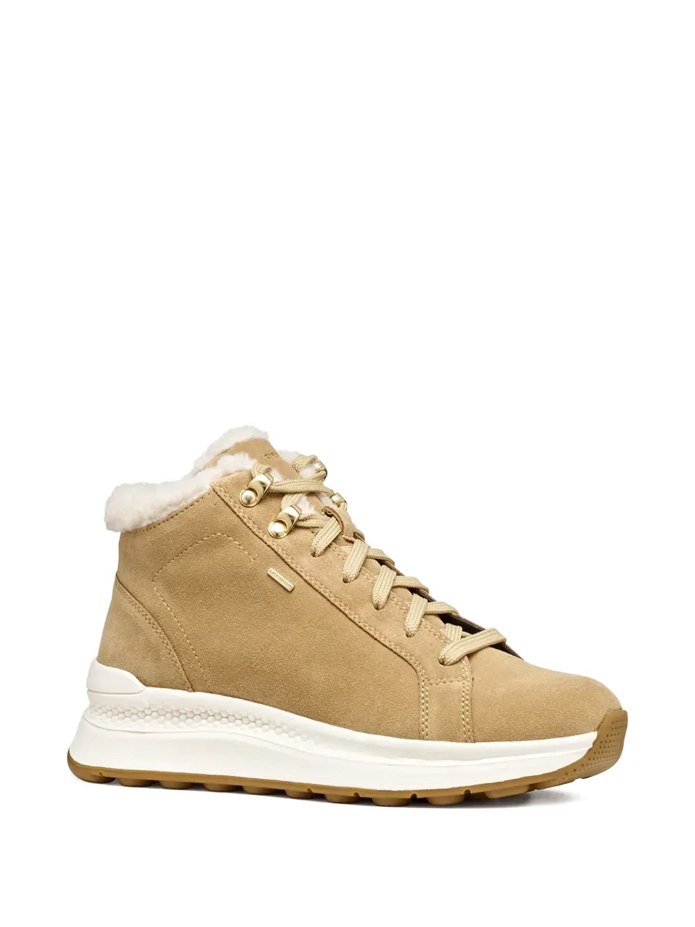 Geox Spherica Actif X2 Lace-up Fastening Boots In Neutral