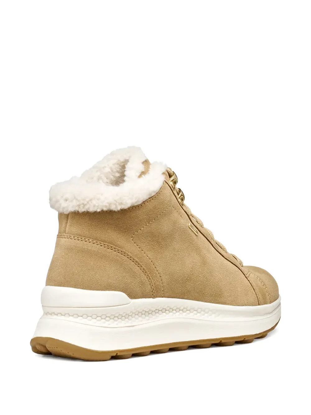 Geox Spherica Actif X2 Lace-up Fastening Boots In Neutral