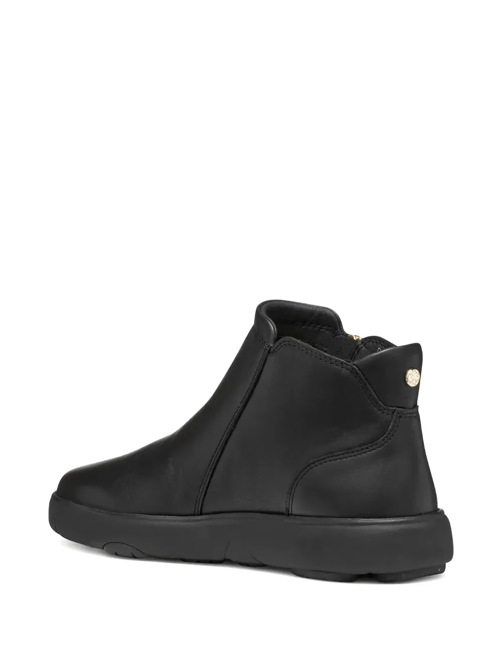 Geox Zip-up Ankle Boots In Black