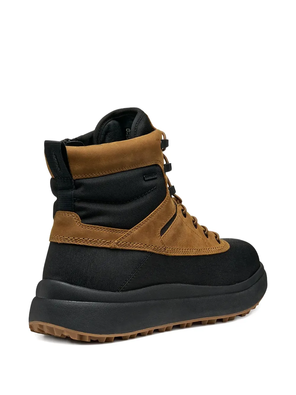 Geox Granito + Grip lace-up fastening boots Zwart